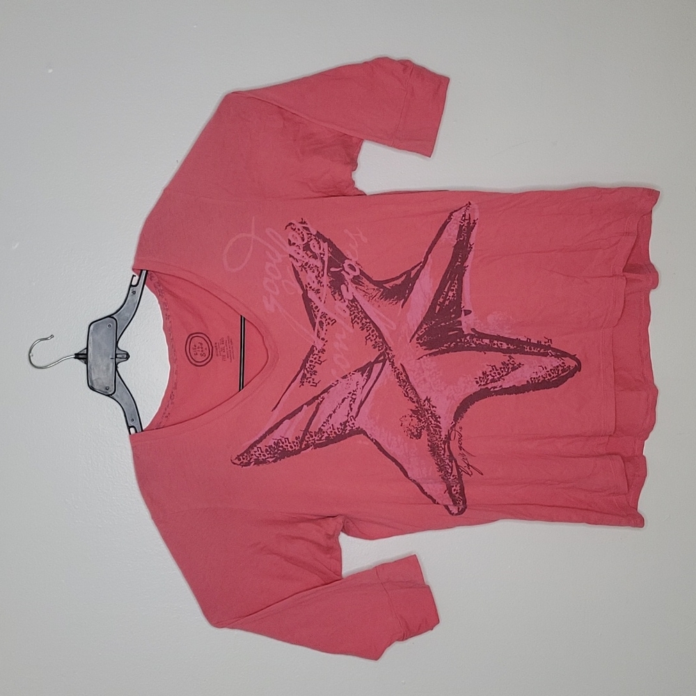 Life is Good XXL Pink T-shirt